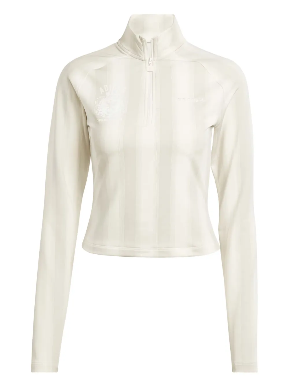 Полосатая толстовка с полумолнией Adidas, нейтральный
Полосатая толстовка с полумолнией Adidas, нейтральный