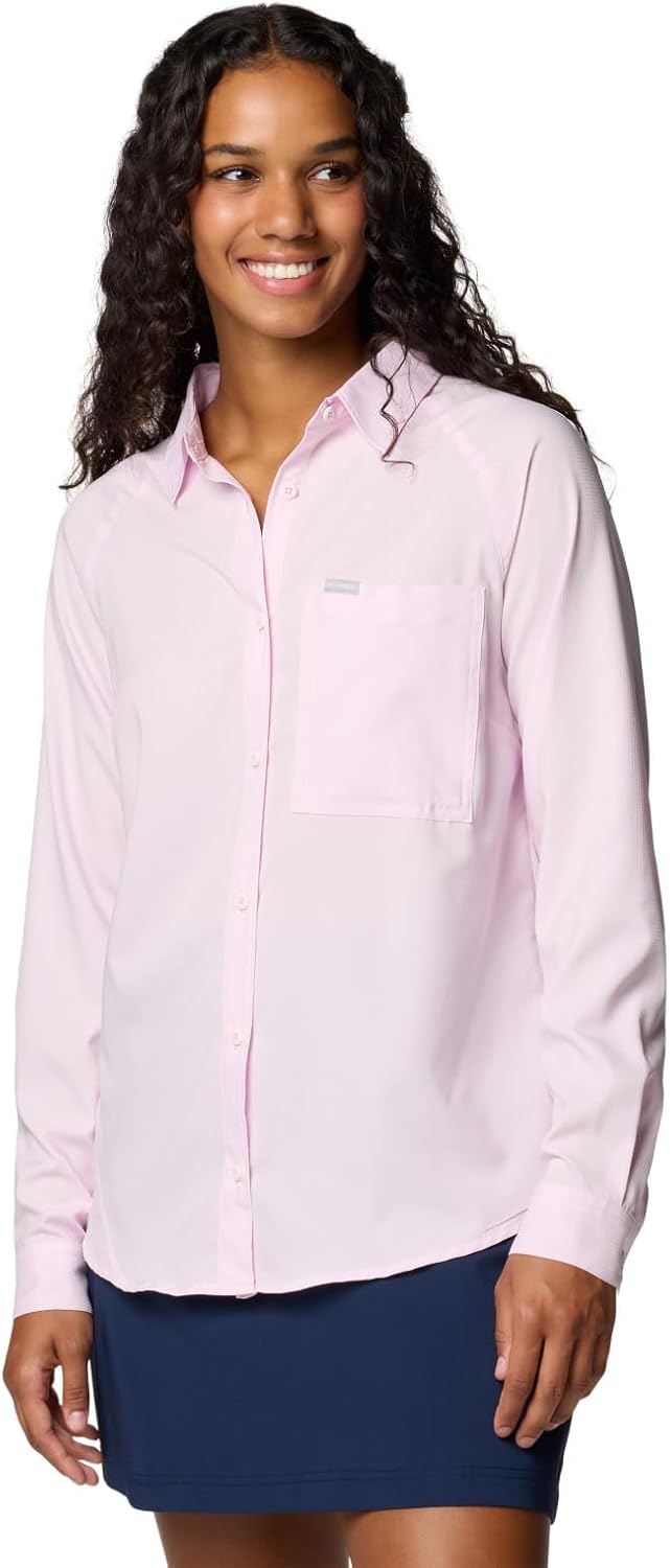Женская рубашка Columbia Anytime Lite с длинным рукавом, Pink Dawn
Женская рубашка Columbia Anytime Lite с длинным рукавом, Pink Dawn