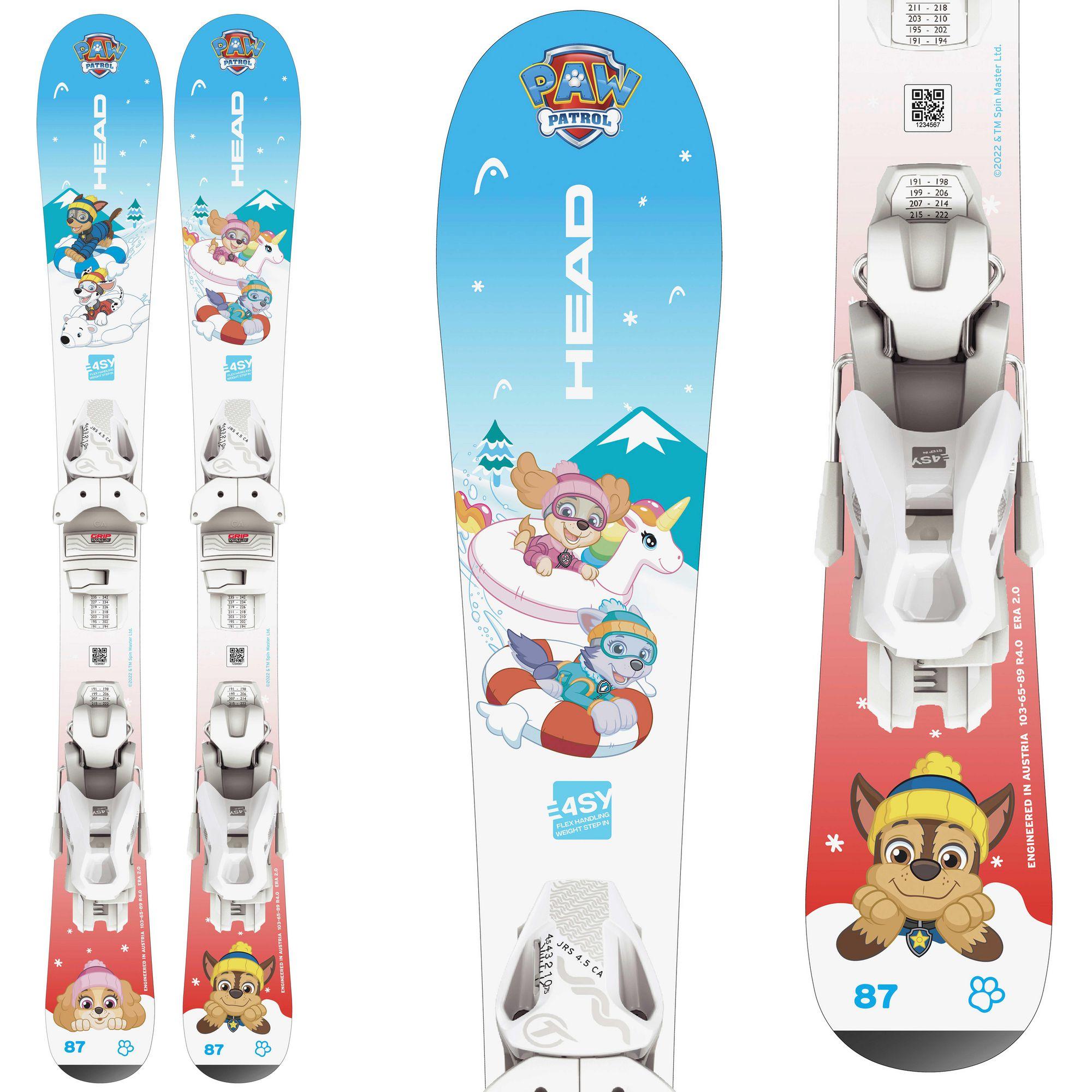 Детские лыжи Paw Patrol с креплениями Jrs 4.5 GripWalk '25 Head, Blue/White/Red
Детские лыжи Paw Patrol с креплениями Jrs 4.5 GripWalk '25 Head, Blue/White/Red