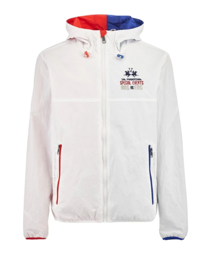 Белая куртка-бомбер mao600pl03800001 La Martina, белый
Белая куртка-бомбер mao600pl03800001 La Martina, белый