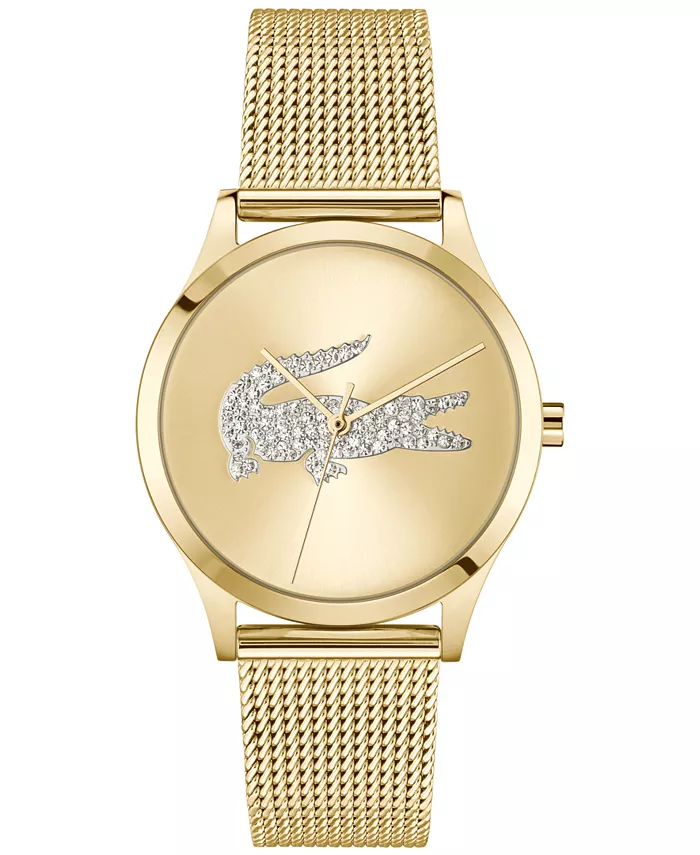 Женские часы Crocodelle с позолоченным браслетом из нержавеющей стали и сетчатой ремешок, 36mm Lacoste, Позолоченный, Женские часы Crocodelle с позолоченным браслетом из нержавеющей стали и сетчатой ремешок, 36mm Lacoste
Женские часы Crocodelle с позолоченным браслетом из нержавеющей стали и сетчатой ремешок, 36mm Lacoste, Позолоченный, Женские часы Crocodelle с позолоченным браслетом из нержавеющей стали и сетчатой ремешок, 36mm Lacoste