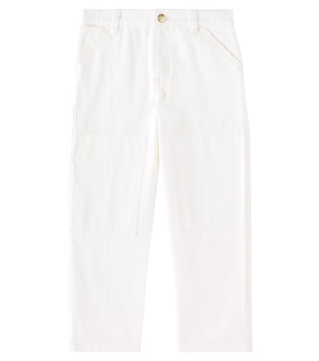 Широкие брюки из хлопка с высокой талией Polo Ralph Lauren Kids, Paper White
Широкие брюки из хлопка с высокой талией Polo Ralph Lauren Kids, Paper White