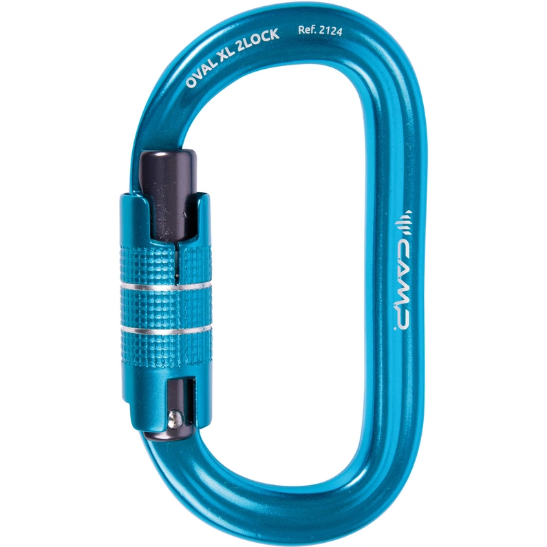 Карабин Oval XL с двумя замками Camp, blue
Карабин Oval XL с двумя замками Camp, blue