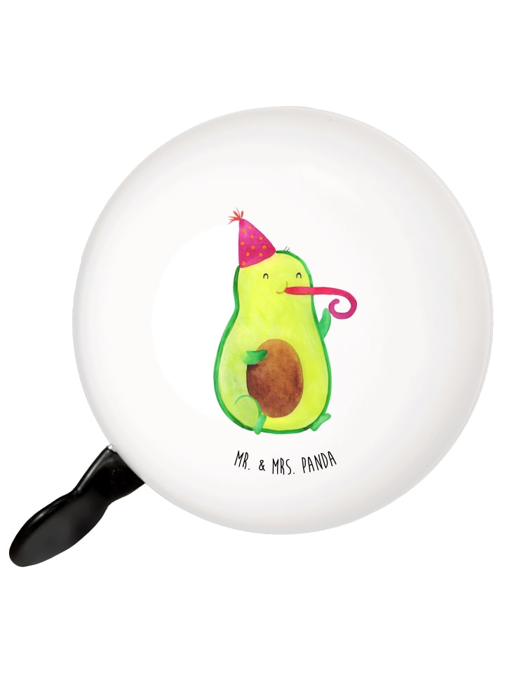 Mr. & Mrs. Panda Велосипедный звонок, празднование авокадо без слов в белом цвете
Mr. & Mrs. Panda Велосипедный звонок, празднование авокадо без слов в белом цвете