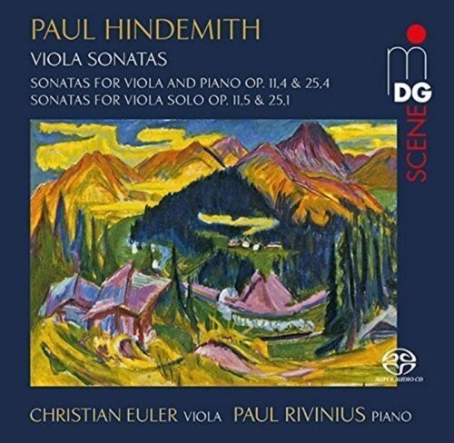 CD диск Euler, Christian / Rivinius, Paul: Hindemith: Sonatas For Viola And Piano
CD диск Euler, Christian / Rivinius, Paul: Hindemith: Sonatas For Viola And Piano