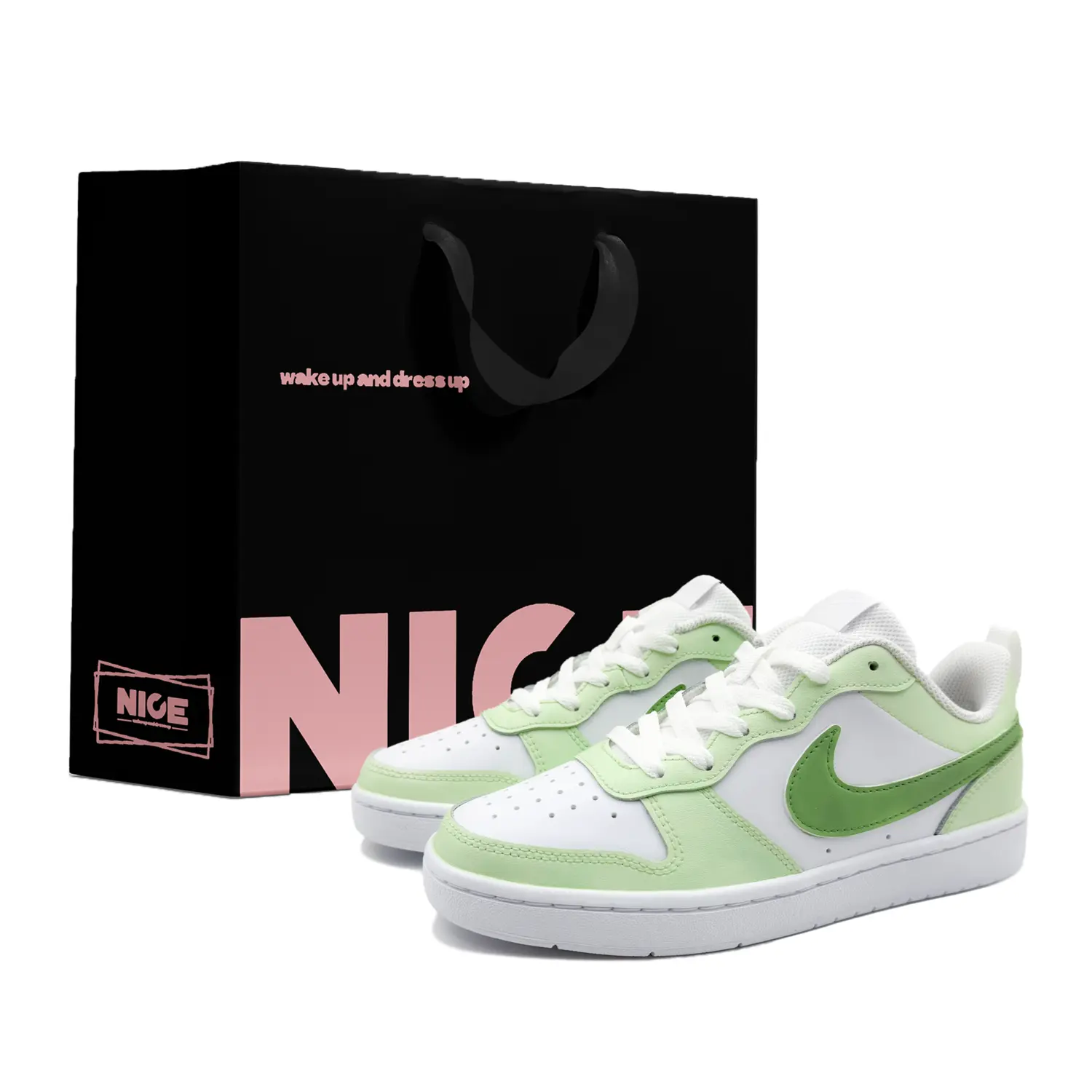 Детские кроссовки для скейтбординга Court Borough с амортизацией, износостойкие, противоскользящие, с низким верхом, для подростков Nike, зеленый
Детские кроссовки для скейтбординга Court Borough с амортизацией, износостойкие, противоскользящие, с низким верхом, для подростков Nike, зеленый