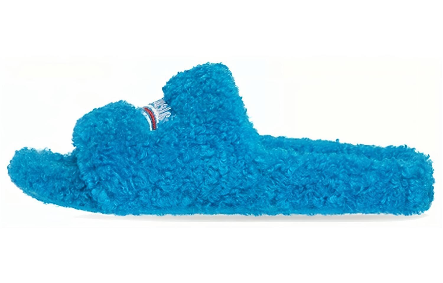 Шлепанцы мужские Balenciaga с мехом, светло-синий
Шлепанцы мужские Balenciaga с мехом, светло-синий