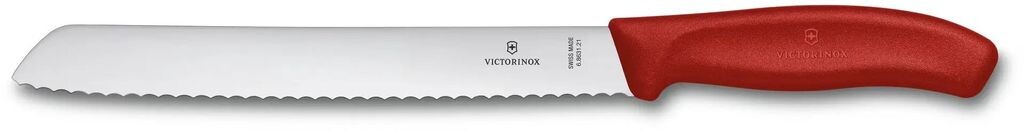 Нож для хлеба Victorinox SwissClassic с зубчатым краем, красный Victorinox Swiss Army
Нож для хлеба Victorinox SwissClassic с зубчатым краем, красный Victorinox Swiss Army