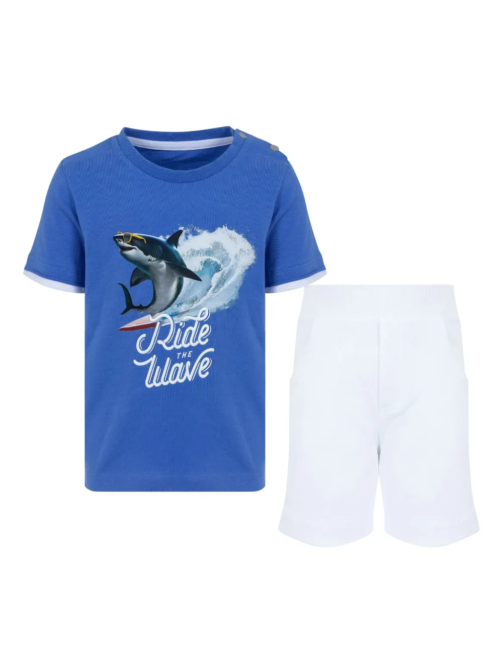 Комплект из топа и брюк с принтом Lapin House, белый
Комплект из топа и брюк с принтом Lapin House, белый