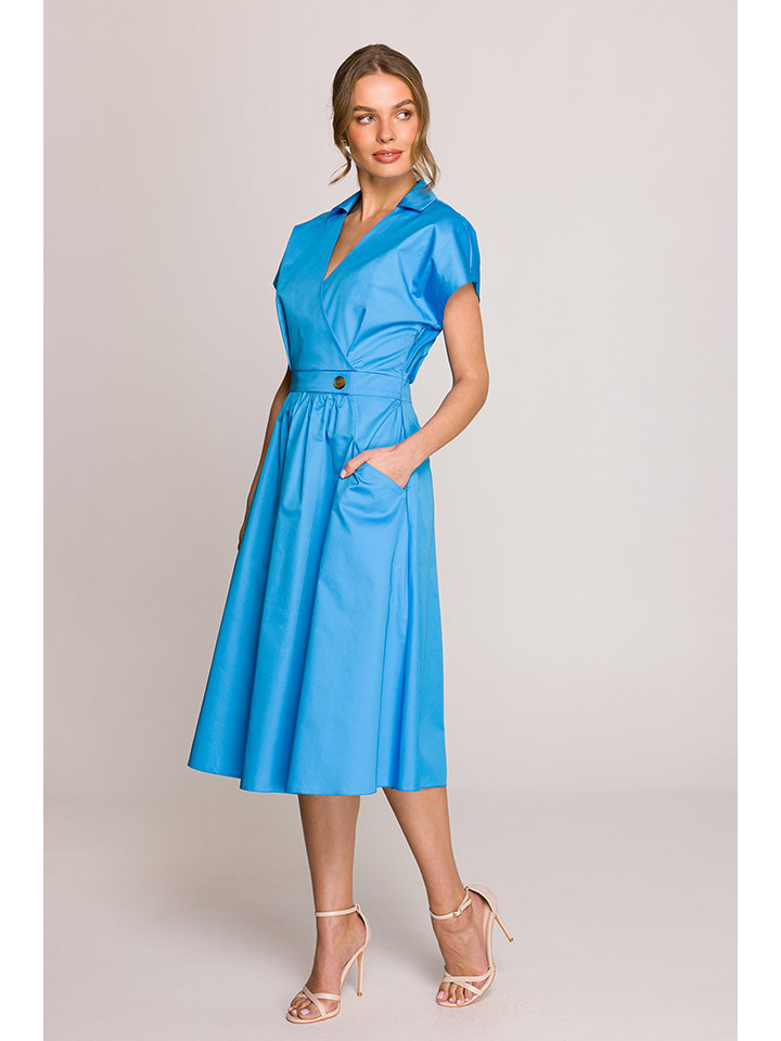 Платье до колена Stylove, синий
Платье до колена Stylove, синий