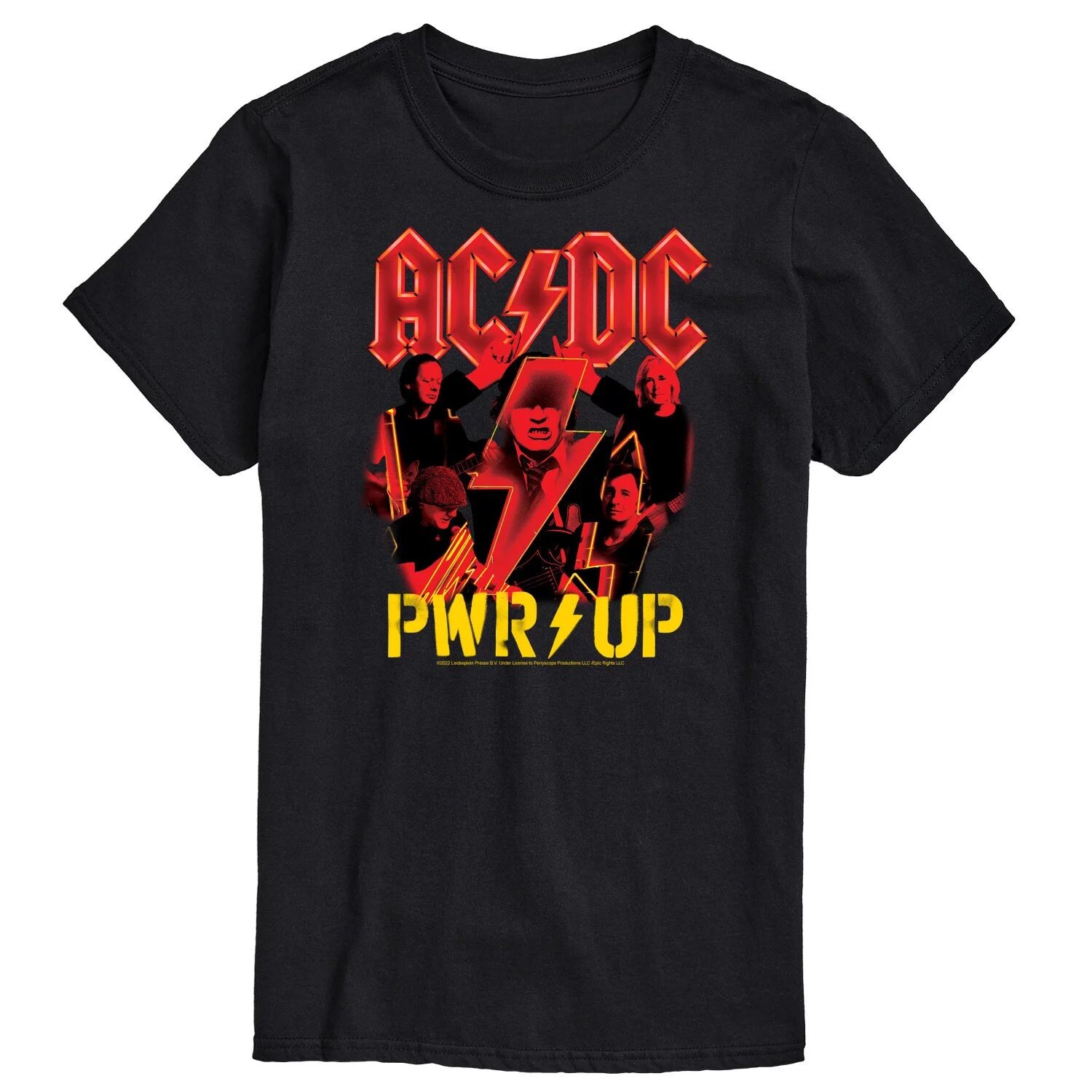 Большая и высокая футболка AC/DC Power Up Licensed Character
Большая и высокая футболка AC/DC Power Up Licensed Character