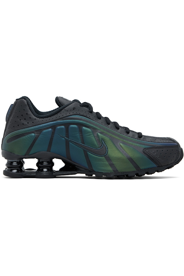 Nike Черно-Зеленые кроссовки Shox TL
Nike Черно-Зеленые кроссовки Shox TL