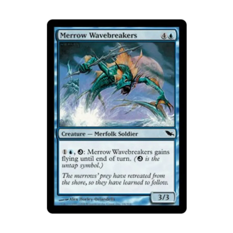 CCG Волноломы Мерроу (C), MTG - Shadowmoor
CCG Волноломы Мерроу (C), MTG - Shadowmoor