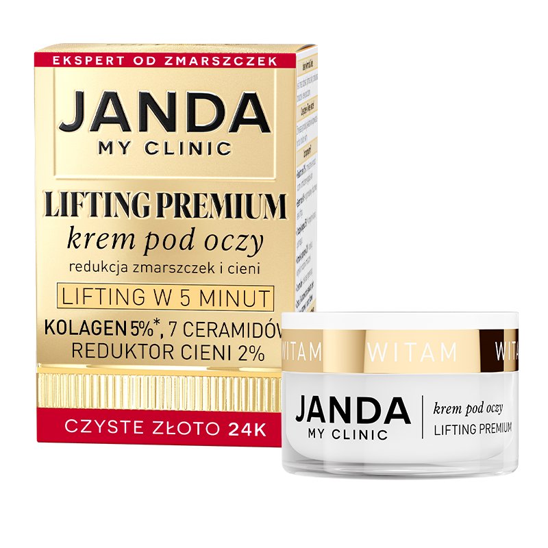 JANDA, My Clinic Lifting Premium Eye Cream, 15 мл 
JANDA, My Clinic Lifting Premium Eye Cream, 15 мл