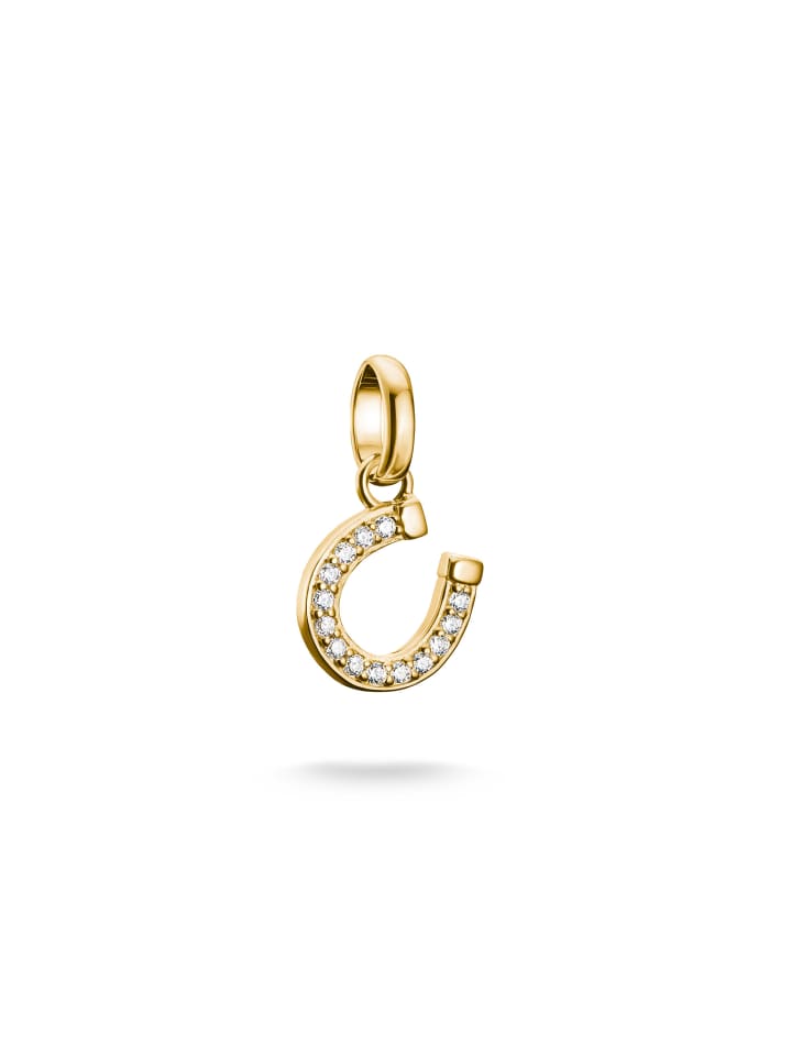 Thomas Sabo Подвеска в виде подковы с камнями, доступна в золотом и белом цвете
Thomas Sabo Подвеска в виде подковы с камнями, доступна в золотом и белом цвете