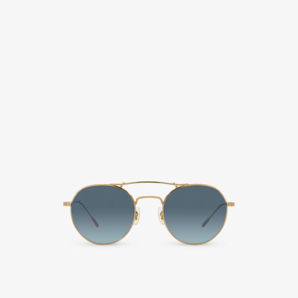 OV1309ST Солнцезащитные очки Reymont в титановой круглой оправе Oliver Peoples, желтый
OV1309ST Солнцезащитные очки Reymont в титановой круглой оправе Oliver Peoples, желтый