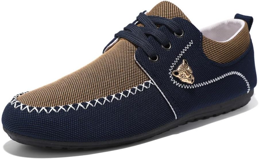 Повседневные кроссовки для мужчин, тканевые туфли на шнуровке, низкие ходовые обувь Tazimall, синий/желтый
Повседневные кроссовки для мужчин, тканевые туфли на шнуровке, низкие ходовые обувь Tazimall, синий/желтый