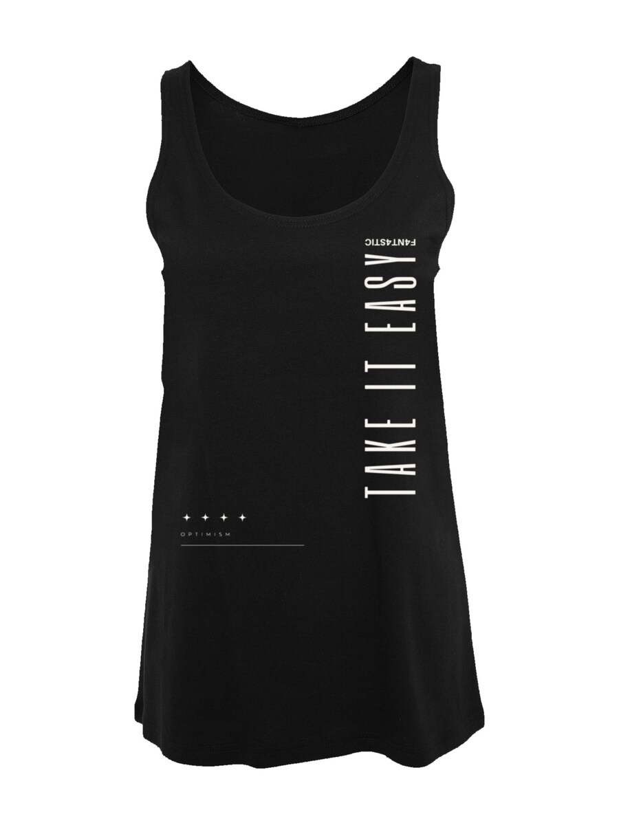 Топ без рукавов F4NT4STIC Top Take It Easy Text, черный
Топ без рукавов F4NT4STIC Top Take It Easy Text, черный