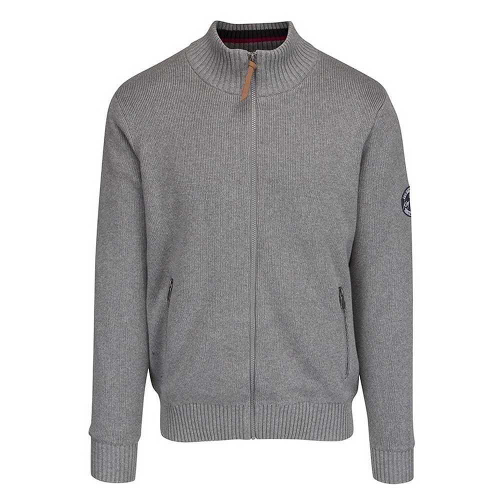 Свитер Sea Ranch Julius Full Zip, серый 
Свитер Sea Ranch Julius Full Zip, серый