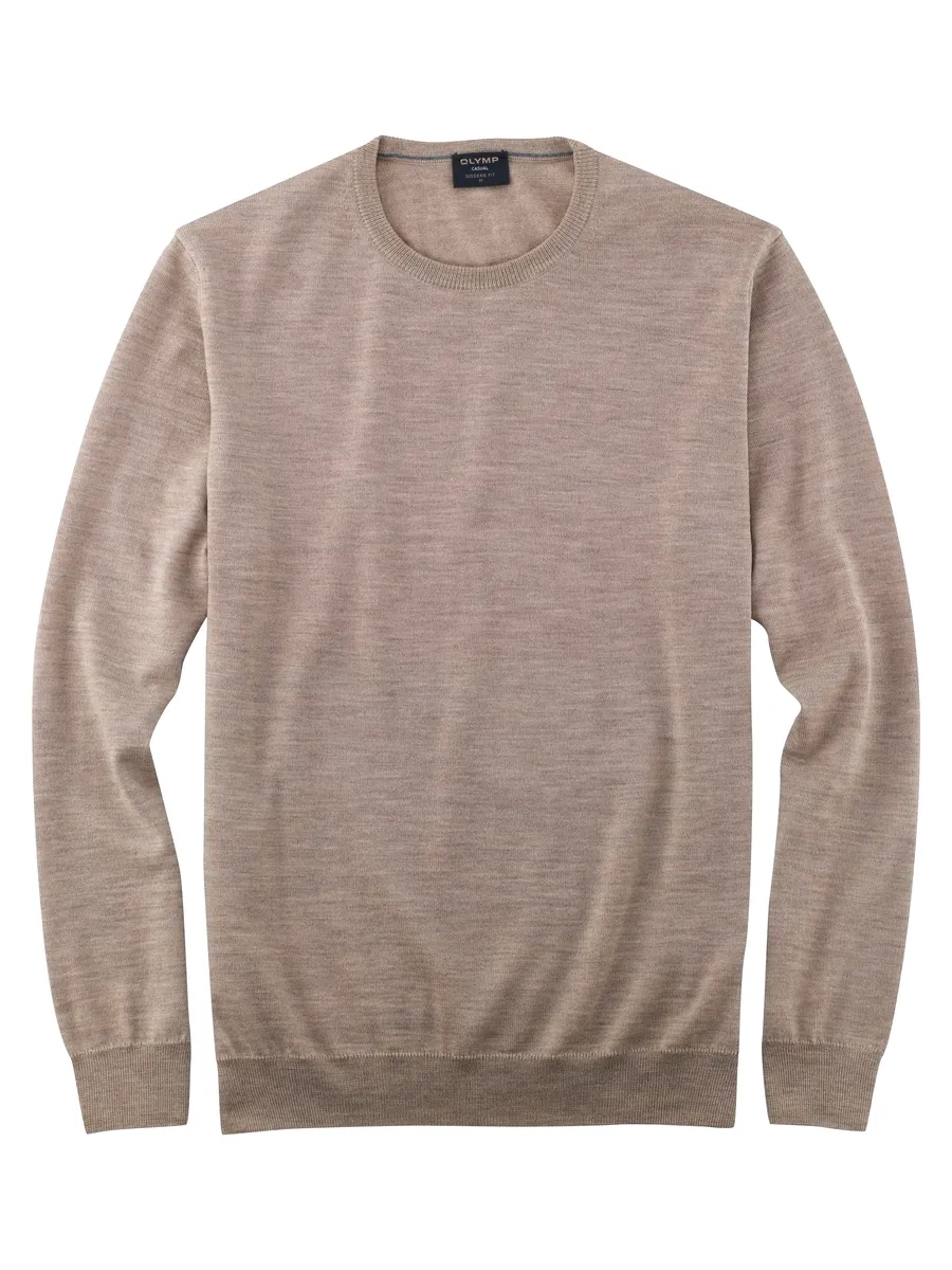 Свитер OLYMP с круглым вырезом "OLYMP Knit Casual", современный вязаный свитер, бежевый
Свитер OLYMP с круглым вырезом "OLYMP Knit Casual", современный вязаный свитер, бежевый