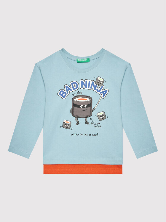 Блуза стандартного кроя United Colors Of Benetton, синий
Блуза стандартного кроя United Colors Of Benetton, синий