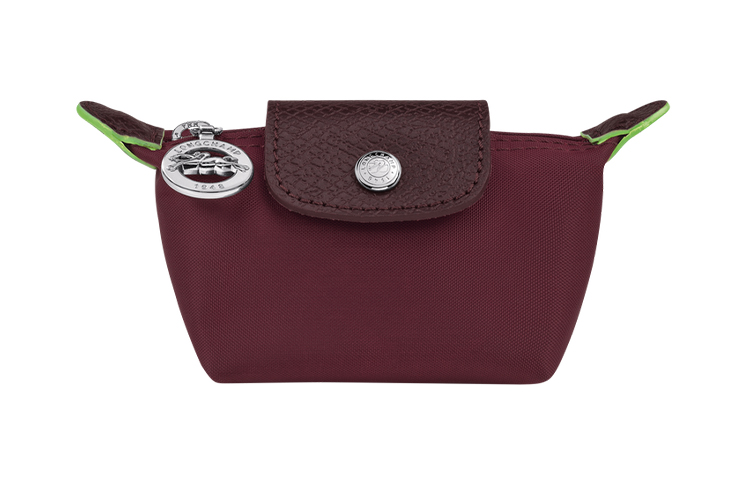 LONGCHAMP Le Pliage Green Leather Paneled Canvas Coin Purse Women's Burgundy
LONGCHAMP Le Pliage Green Leather Paneled Canvas Coin Purse Women's Burgundy
