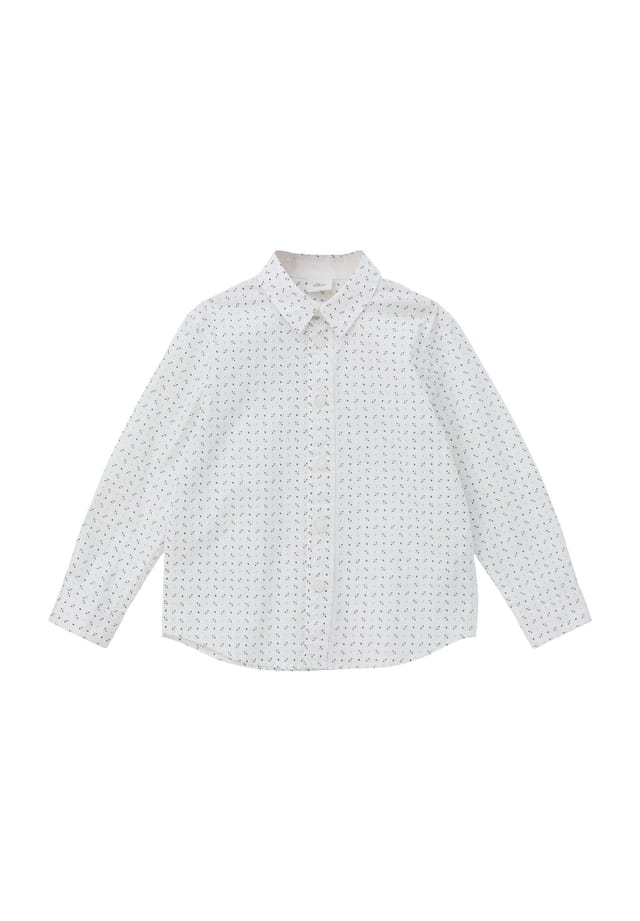 Детская рубашка с длинными рукавами и воротником-стойкой S.Oliver, белый
Детская рубашка с длинными рукавами и воротником-стойкой S.Oliver, белый