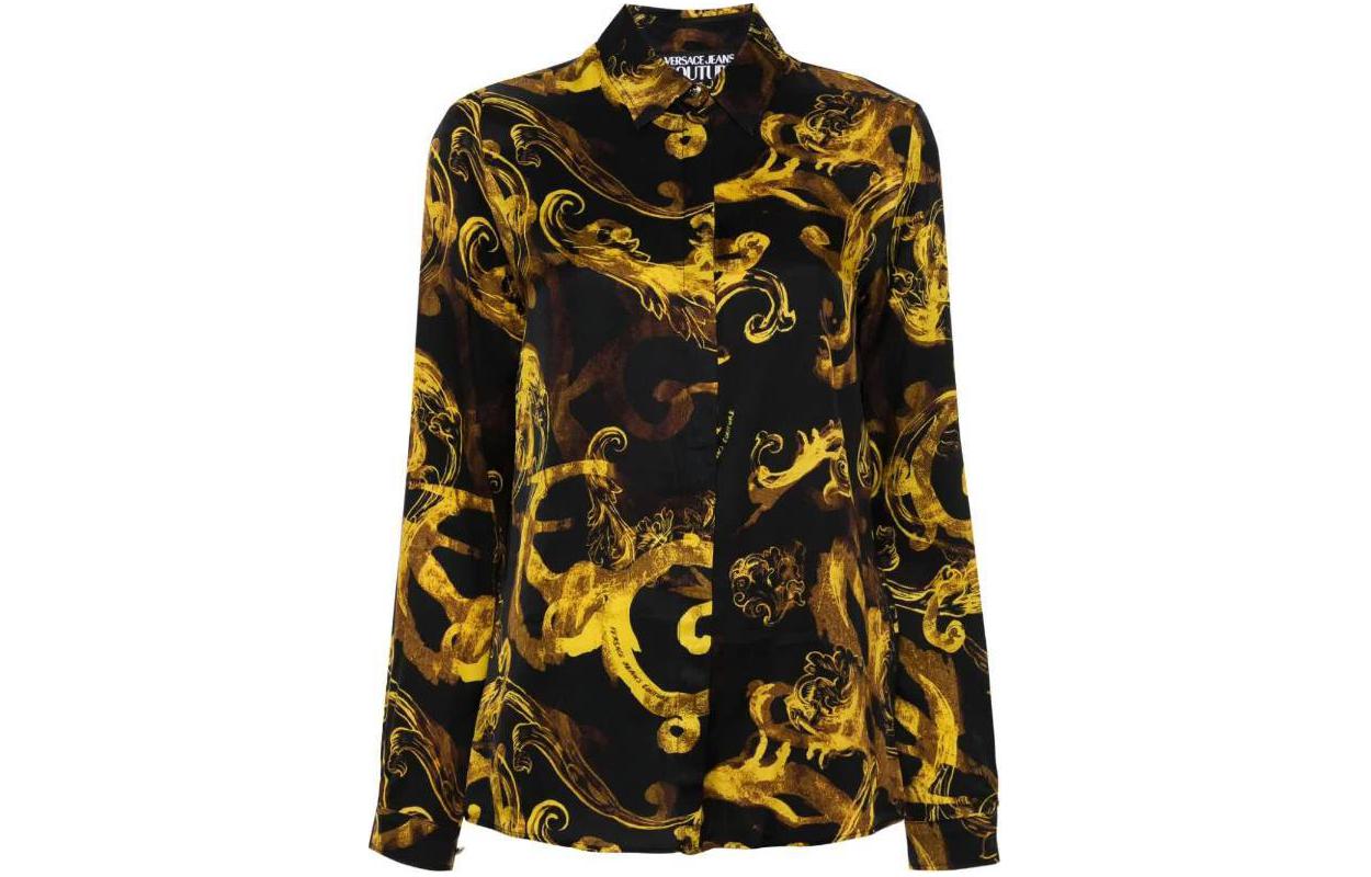 Рубашка с длинным рукавом с принтом VERSACE JEANS COUTURE, черный
Рубашка с длинным рукавом с принтом VERSACE JEANS COUTURE, черный
