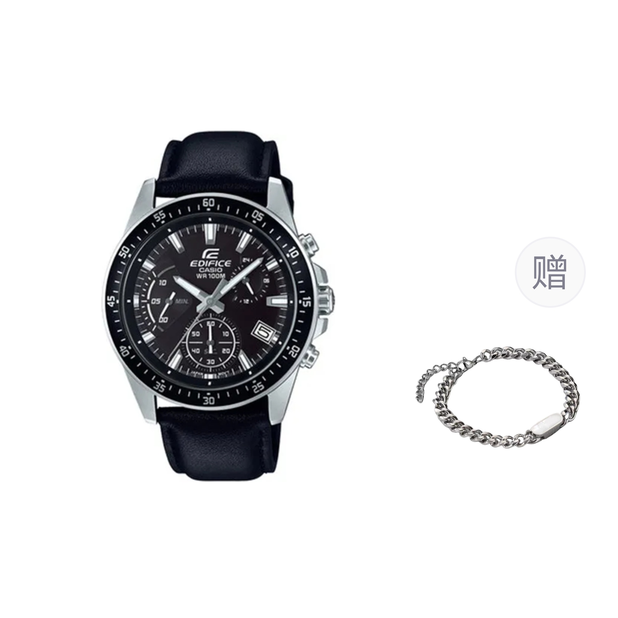 CASIO Часы Men EDIFICE Black Watch, Black
CASIO Часы Men EDIFICE Black Watch, Black