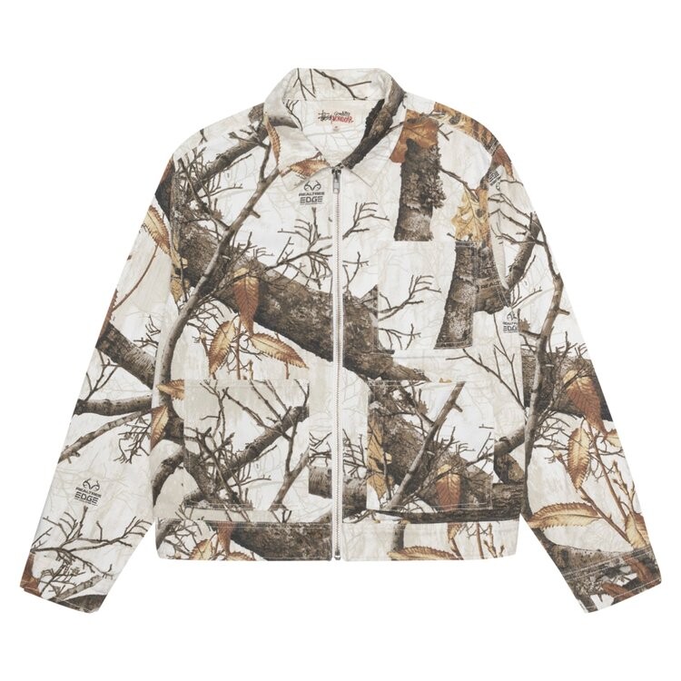 Куртка Stussy Zip Work Realtree Edge 'Snow', белый
Куртка Stussy Zip Work Realtree Edge 'Snow', белый