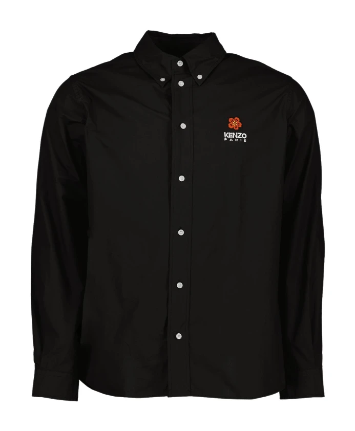 Классическая рубашка с длинными рукавами, боке с цветочным рисунком Kenzo, черный
Классическая рубашка с длинными рукавами, боке с цветочным рисунком Kenzo, черный
