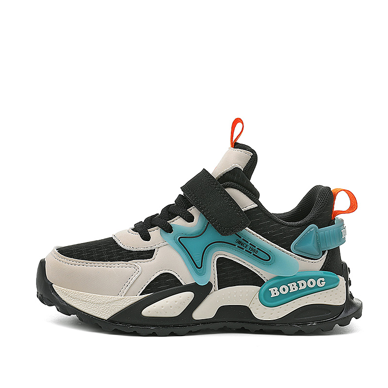 Кроссовки для бега с низким верхом, устойчивые к истиранию, водонепроницаемые, нескользящие, для детей BOBDOG, черный/зеленый 
Кроссовки для бега с низким верхом, устойчивые к истиранию, водонепроницаемые, нескользящие, для детей BOBDOG, черный/зеленый