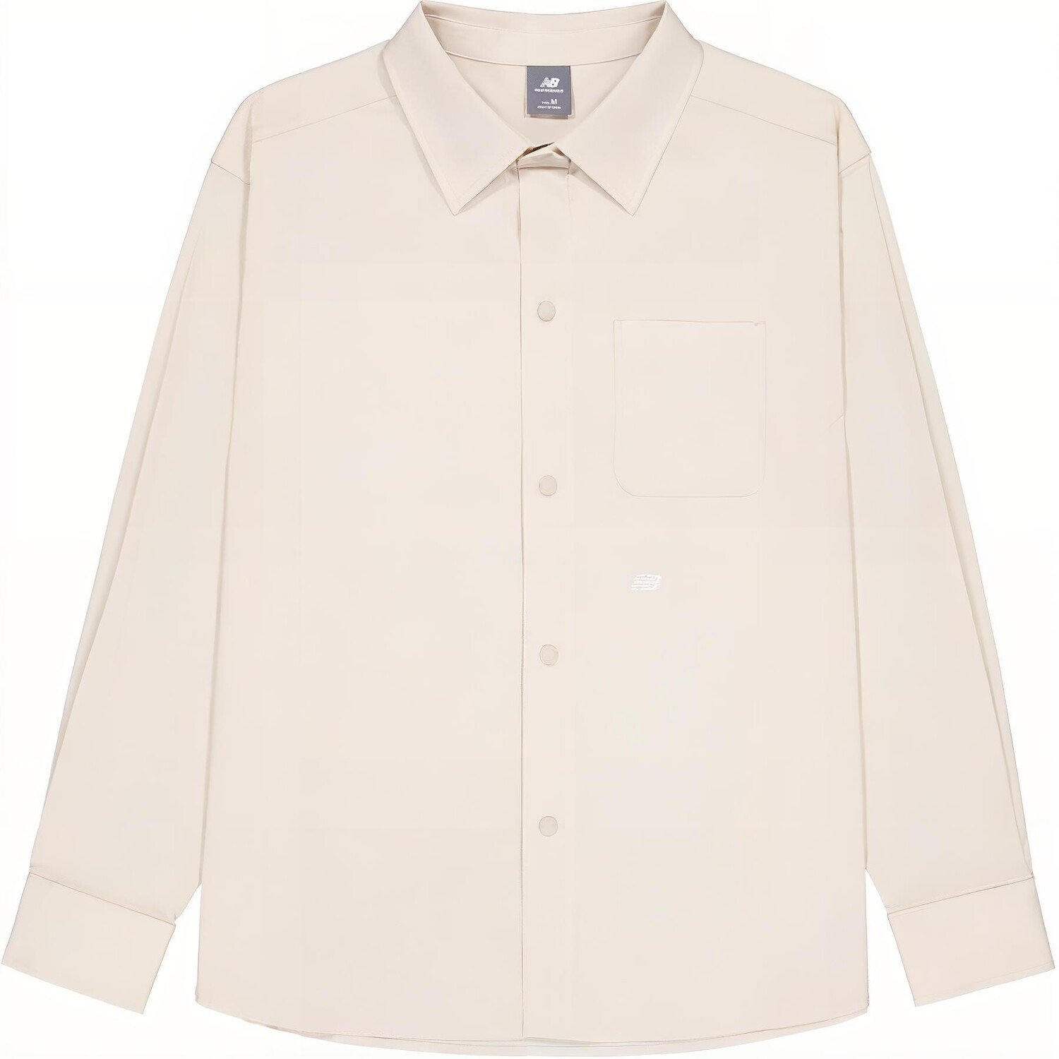 Рубашка мужская серо-бежевая New Balance, серый
Рубашка мужская серо-бежевая New Balance, серый