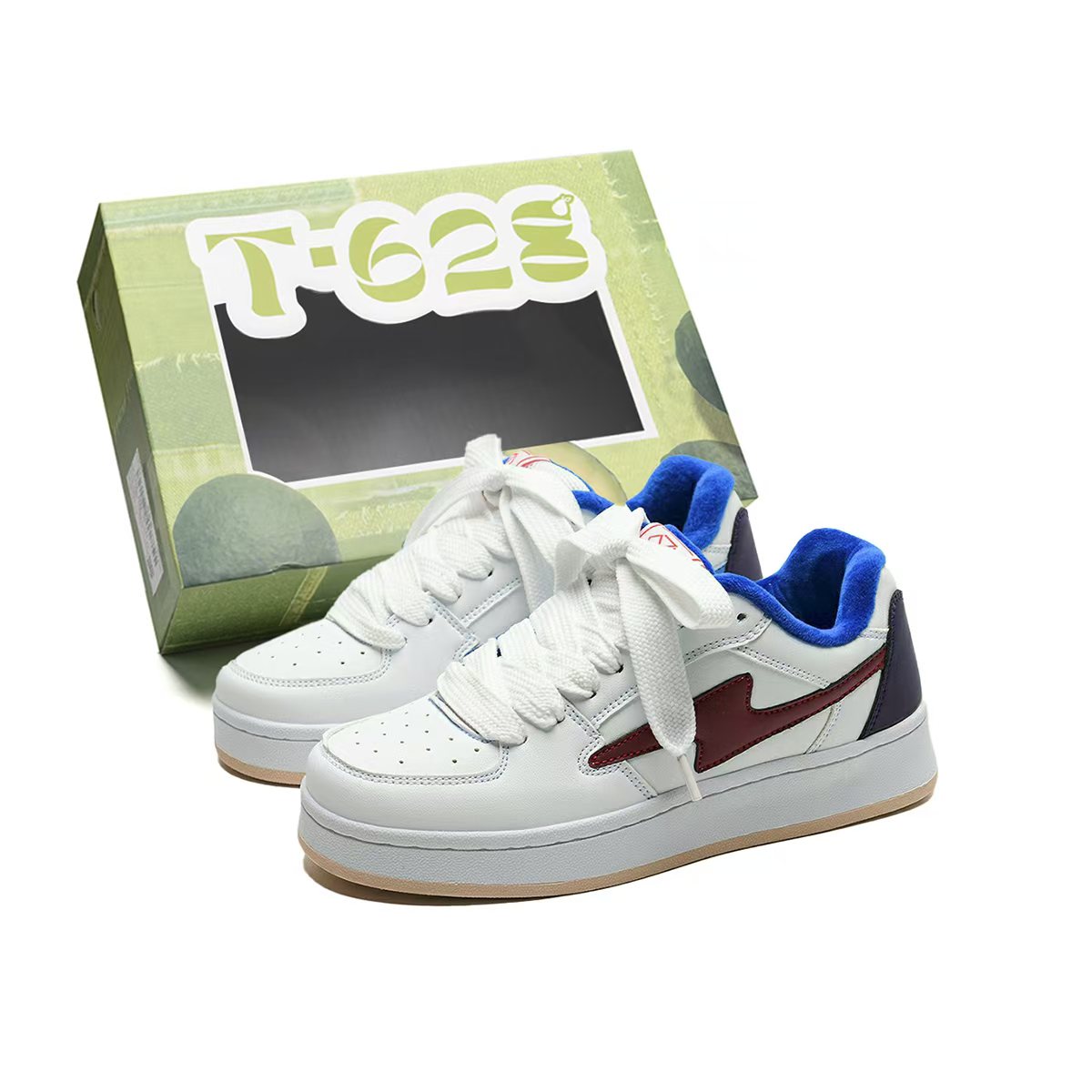 T628 Пуховики устойчивые к истиранию легкие нескользящие низкие скейтбордские ботинки унисекс бело-красно-синие с флисовой подкладкой, цвет White Red Blue Fleece-Lined
T628 Пуховики устойчивые к истиранию легкие нескользящие низкие скейтбордские ботинки унисекс бело-красно-синие с флисовой подкладкой, цвет White Red Blue Fleece-Lined