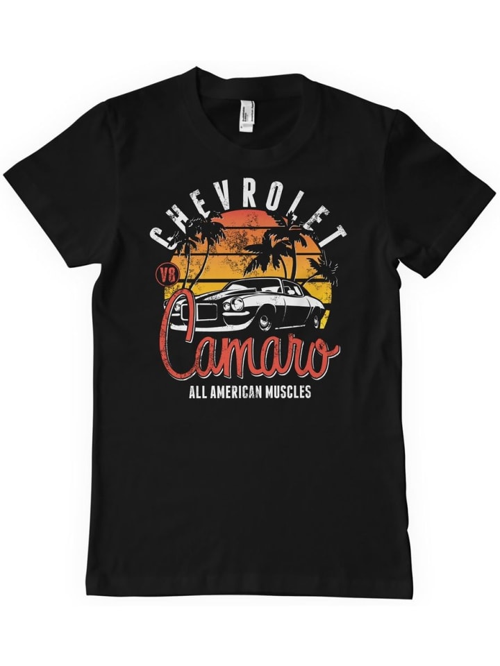 Футболка Chevrolet Sunset T-Shirt Camaro, черный
Футболка Chevrolet Sunset T-Shirt Camaro, черный
