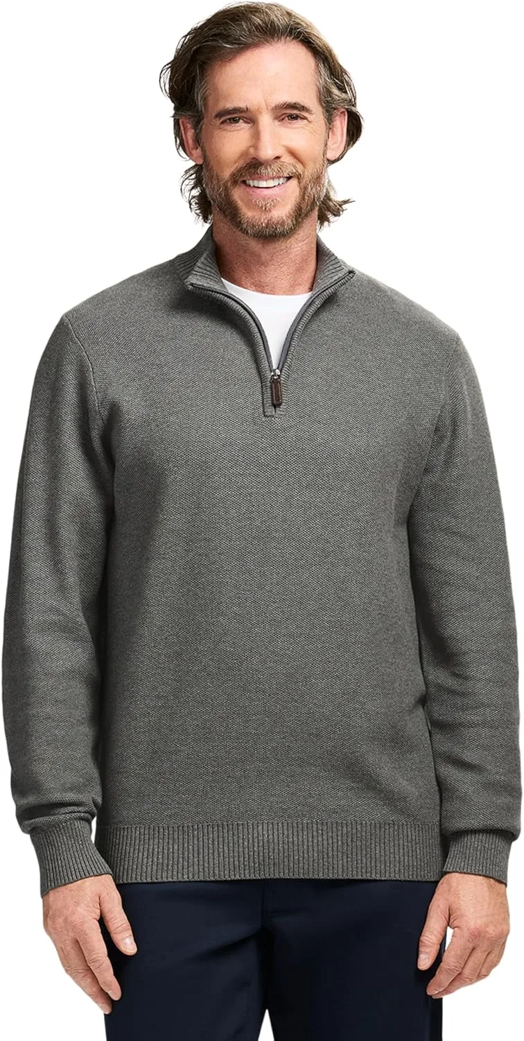 Izod мужской свитер с застежкой на четверть
Izod мужской свитер с застежкой на четверть