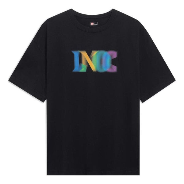 Футболка с графическим принтом футболка Li-Ning, черный 
Футболка с графическим принтом футболка Li-Ning, черный