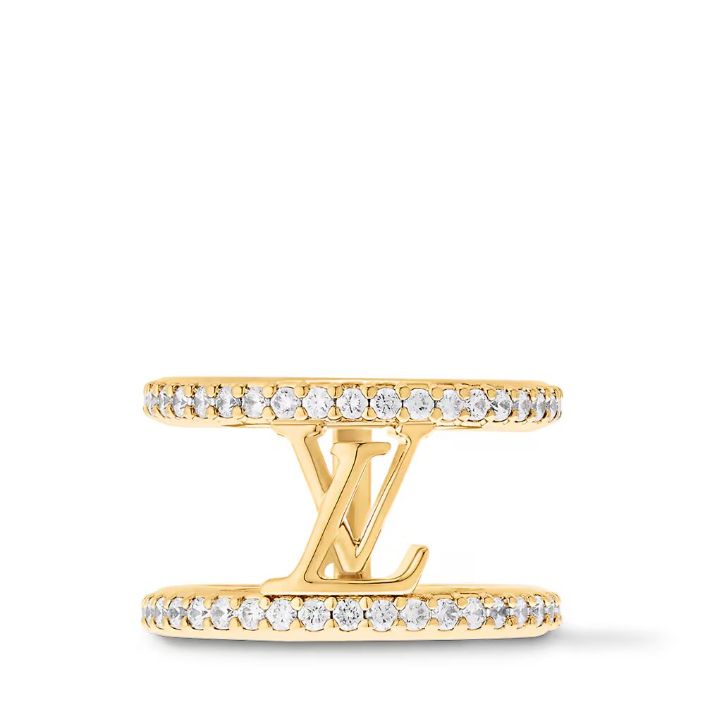 LV Знаковое кольцо Louis Vuitton, золотой
LV Знаковое кольцо Louis Vuitton, золотой