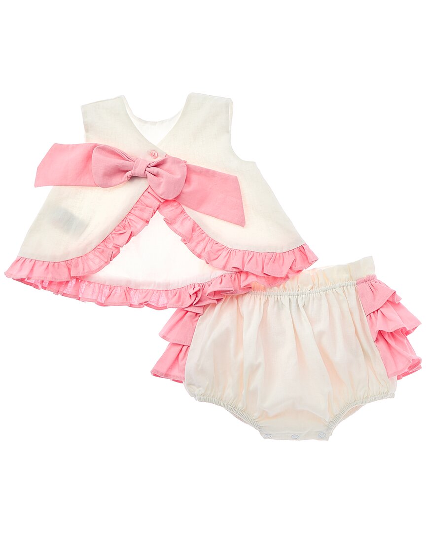 Бардо Бринли Комплект с рюшами из льняной смеси Bardot, розовый
Бардо Бринли Комплект с рюшами из льняной смеси Bardot, розовый