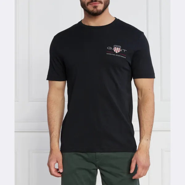 Футболка стандартного кроя Gant, черный
Футболка стандартного кроя Gant, черный