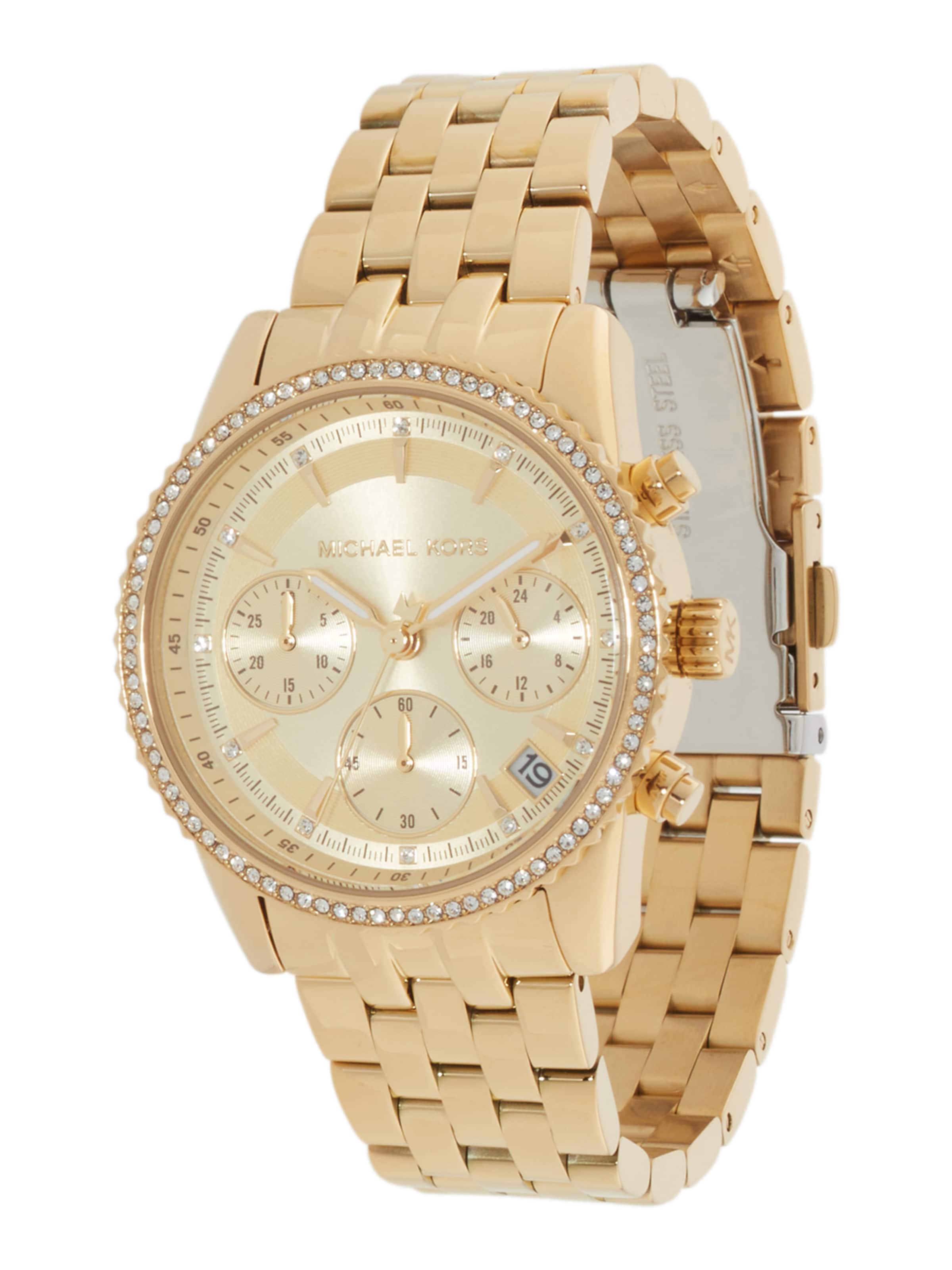 MICHAEL Michael Kors Золотые аналоговые часы 'RITZ'
MICHAEL Michael Kors Золотые аналоговые часы 'RITZ'