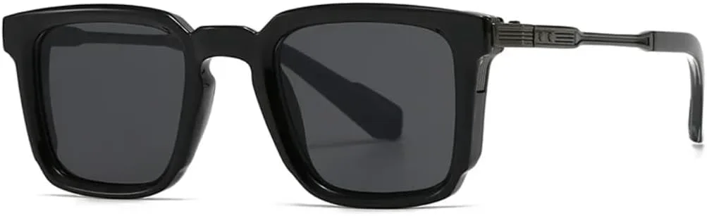 Классические винтажные солнцезащитные очки для женщин и мужчин в стиле панк, популярные, роскошные, в стиле стимпанк, для вождения TVTBBVV, Black Gun Leg
Классические винтажные солнцезащитные очки для женщин и мужчин в стиле панк, популярные, роскошные, в стиле стимпанк, для вождения TVTBBVV, Black Gun Leg