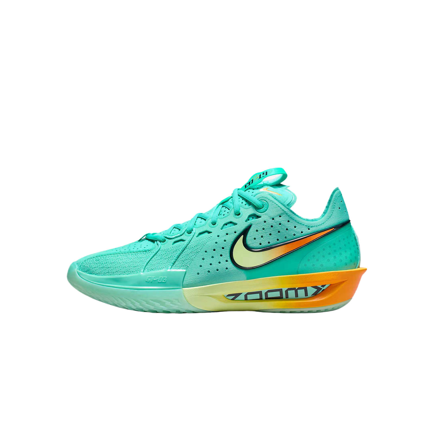 GT Cut 3 EP дышащие баскетбольные кроссовки unisex Nike, Blich Turquoise
GT Cut 3 EP дышащие баскетбольные кроссовки unisex Nike, Blich Turquoise