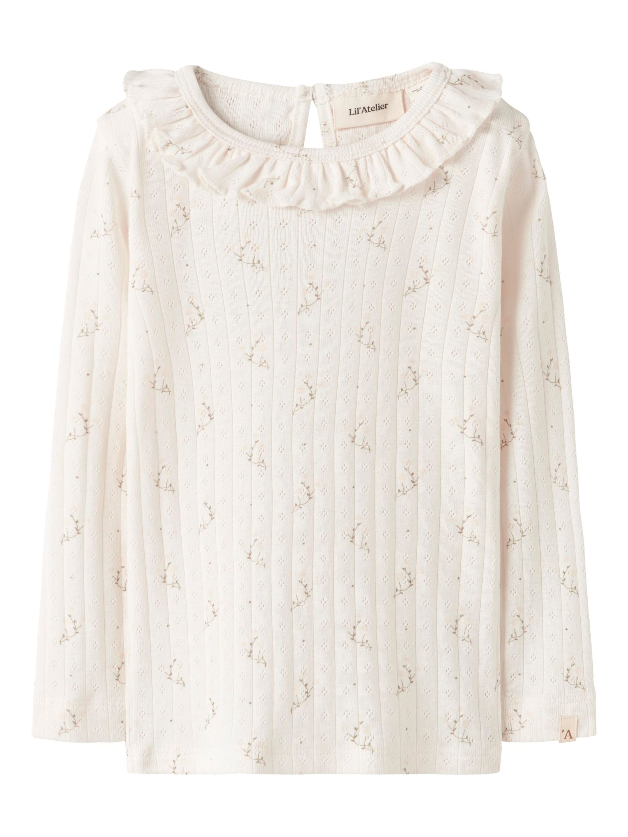 Lil'Atelier Лонгслив в белом цвете
Lil'Atelier Лонгслив в белом цвете