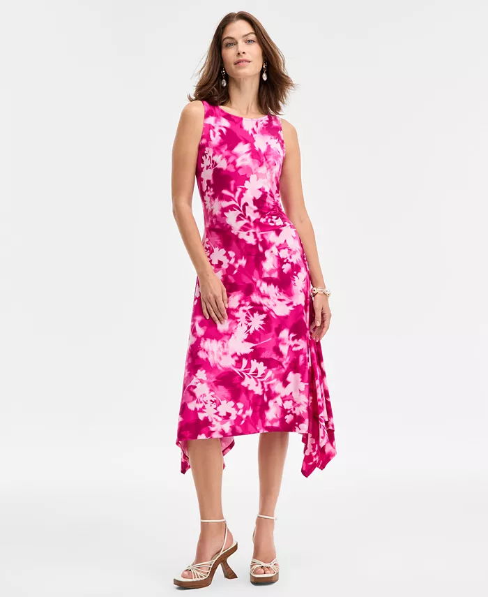 Женское платье с круглым вырезом и асимметричным подолом I.N.C. International Concepts, розовый
Женское платье с круглым вырезом и асимметричным подолом I.N.C. International Concepts, розовый