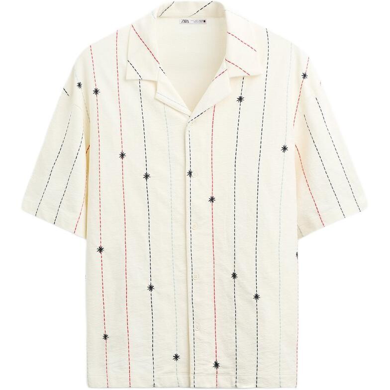 Рубашка поло мужская матово-белая Zara, белый
Рубашка поло мужская матово-белая Zara, белый