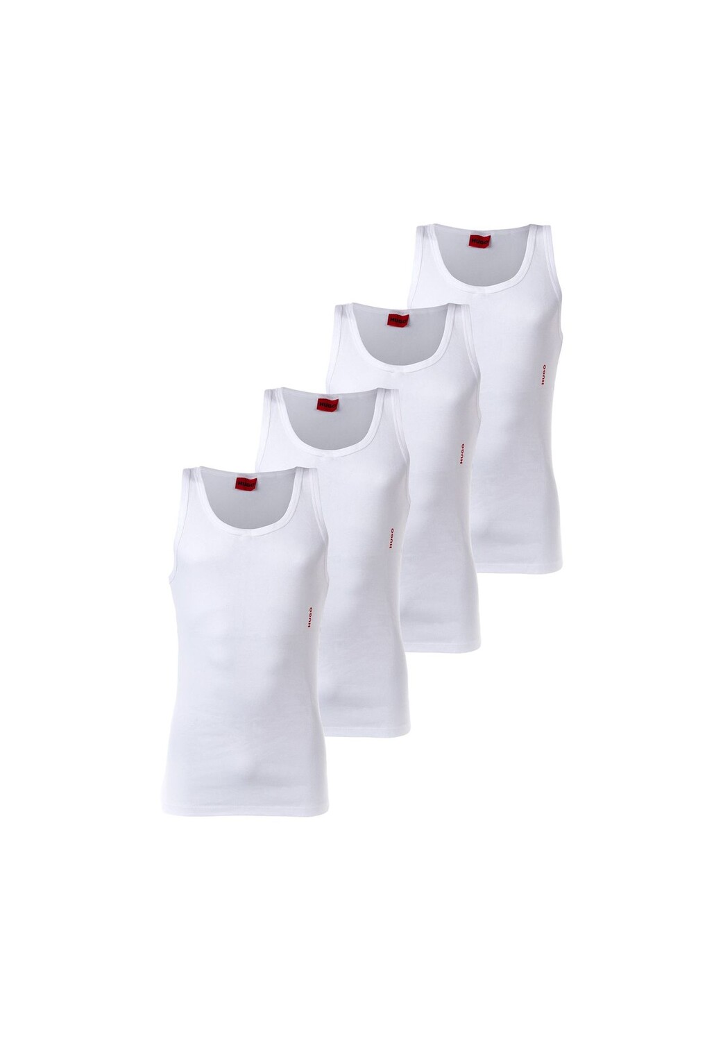 Мужская майка, 4 шт. в упаковке - майка, двойная резинка, хлопок стрейч HUGO
Мужская майка, 4 шт. в упаковке - майка, двойная резинка, хлопок стрейч HUGO