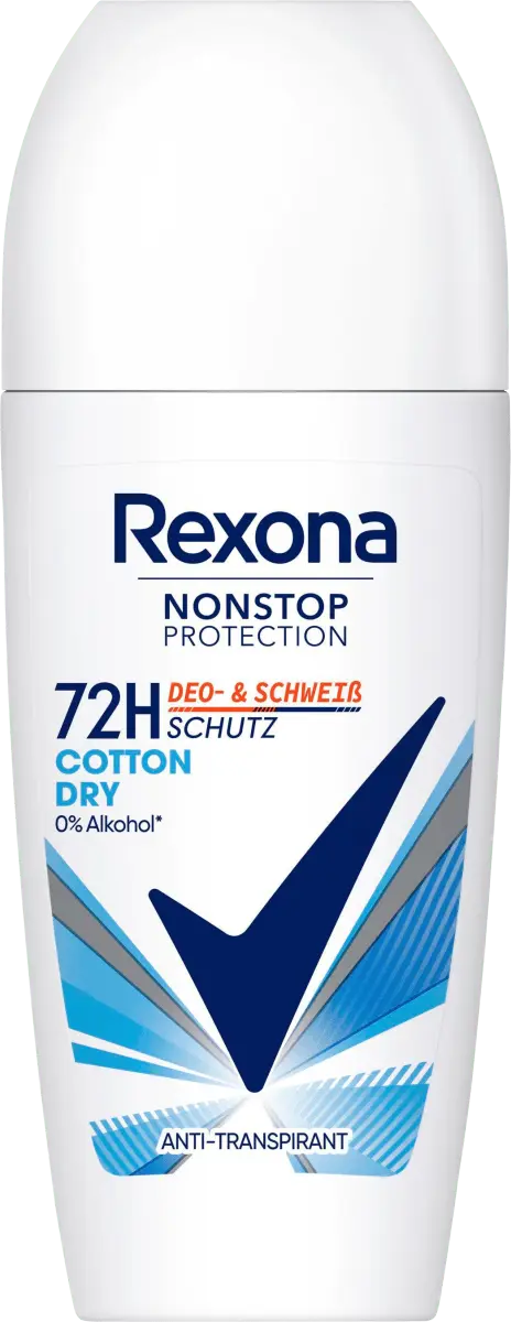 Антитранспирант Део Шариковый Nonstop Protection Cotton Dry 50мл Rexona
Антитранспирант Део Шариковый Nonstop Protection Cotton Dry 50мл Rexona