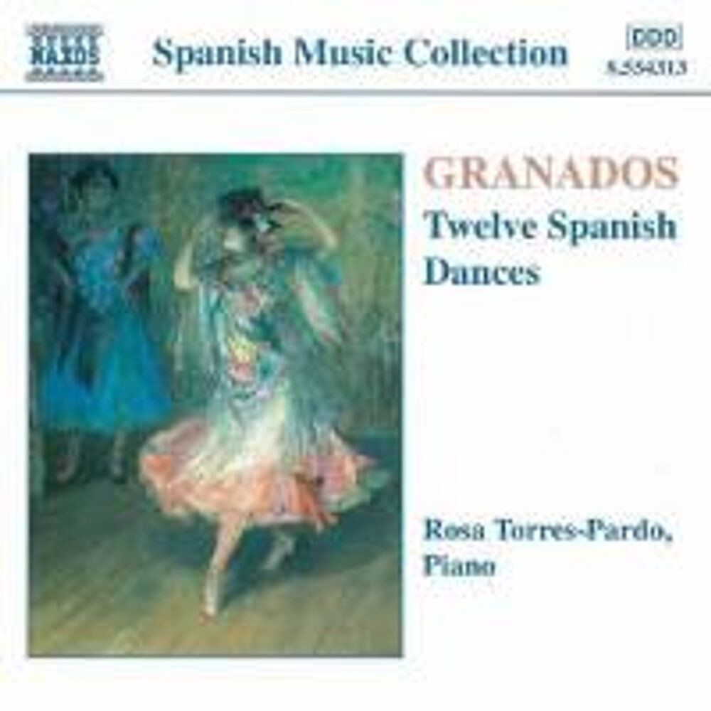 Диск CD Granados: 12 Spanish Dances (Danzas españolas) - Enrique Granados, Rosa Torres-Pardo
Диск CD Granados: 12 Spanish Dances (Danzas españolas) - Enrique Granados, Rosa Torres-Pardo