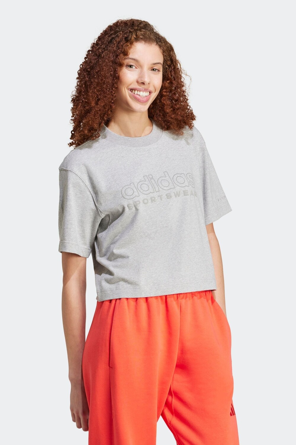 Все szn футболка Adidas, серый
Все szn футболка Adidas, серый